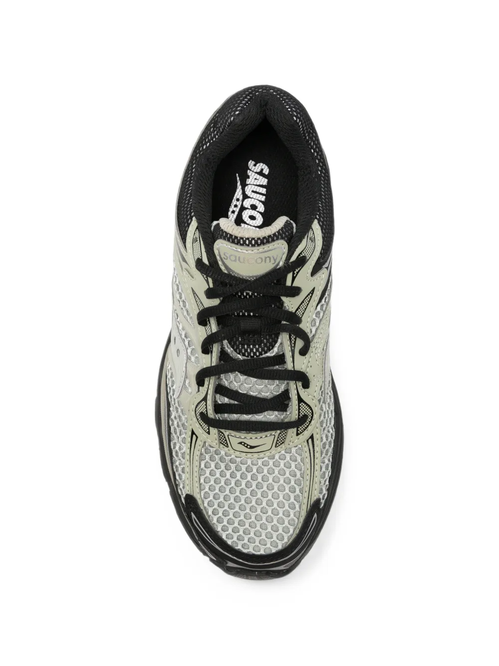 Saucony Omni 9 mesh sneakers Groen