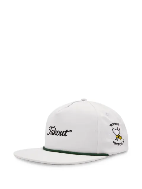 Malbon Golf Takout Evergreen rope cap