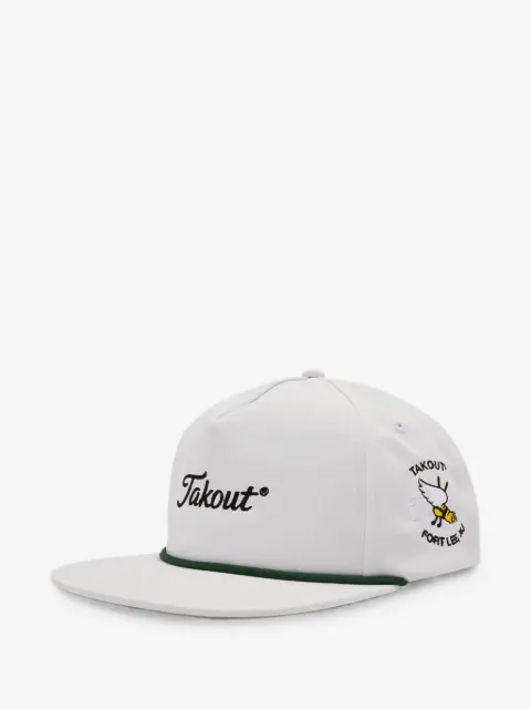 Malbon Golf Takout Evergreen rope cap