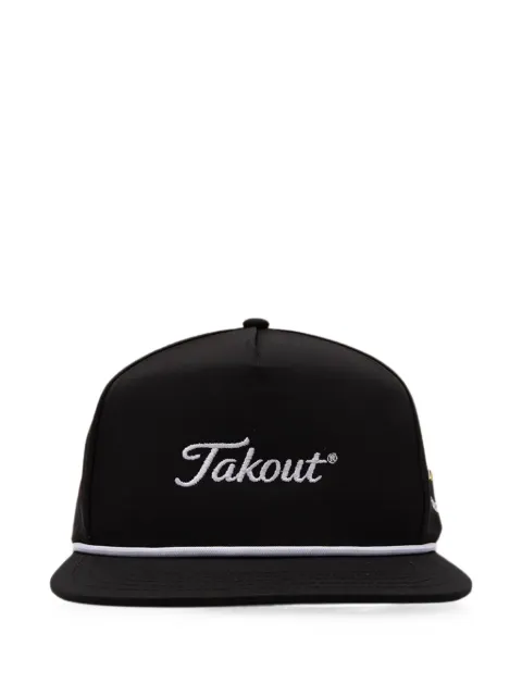 Malbon Golf Takout Evergreen rope-detail cap