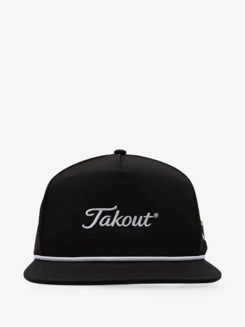 Malbon Golf Takout Evergreen rope-detail cap
