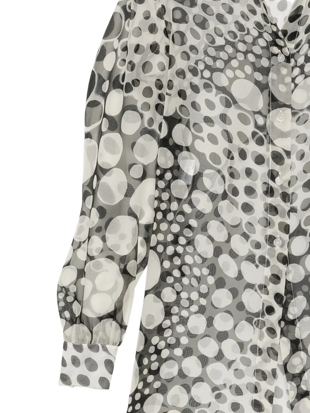 Isabel Sanchis Blouse met stippen Zwart