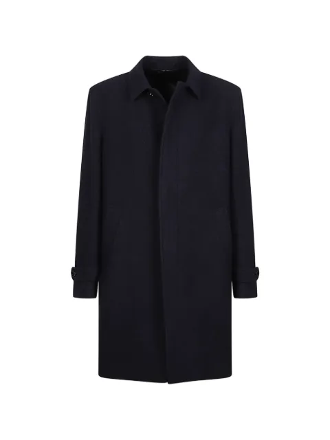 Lardini wool button-cuff coat