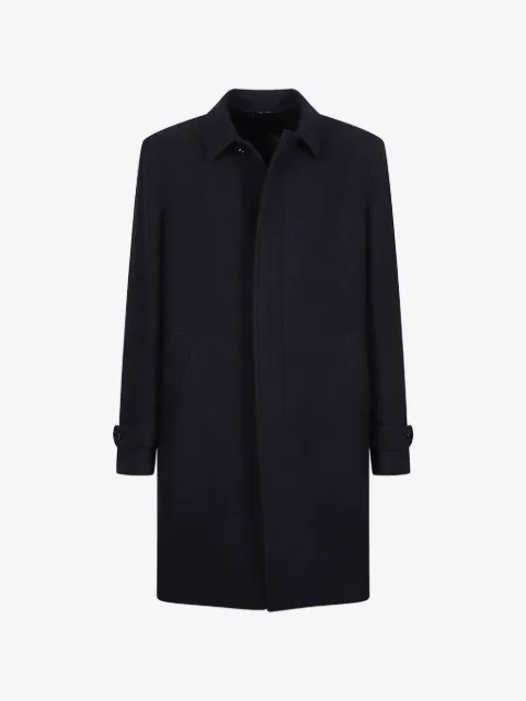 Lardini wool button-cuff coat