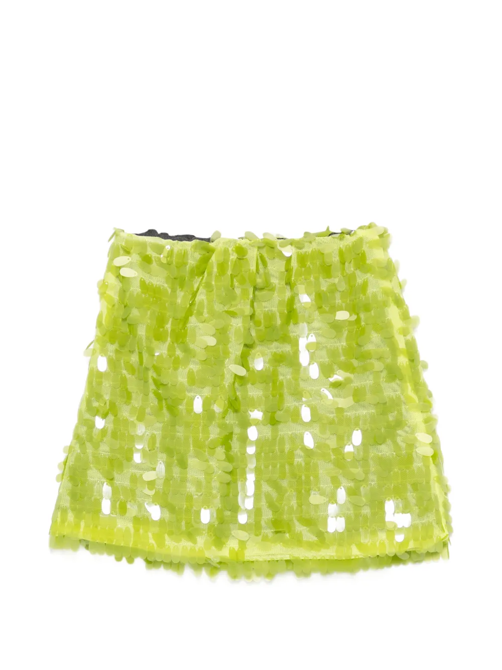 Douuod Kids sequin-embellished skirt - Verde