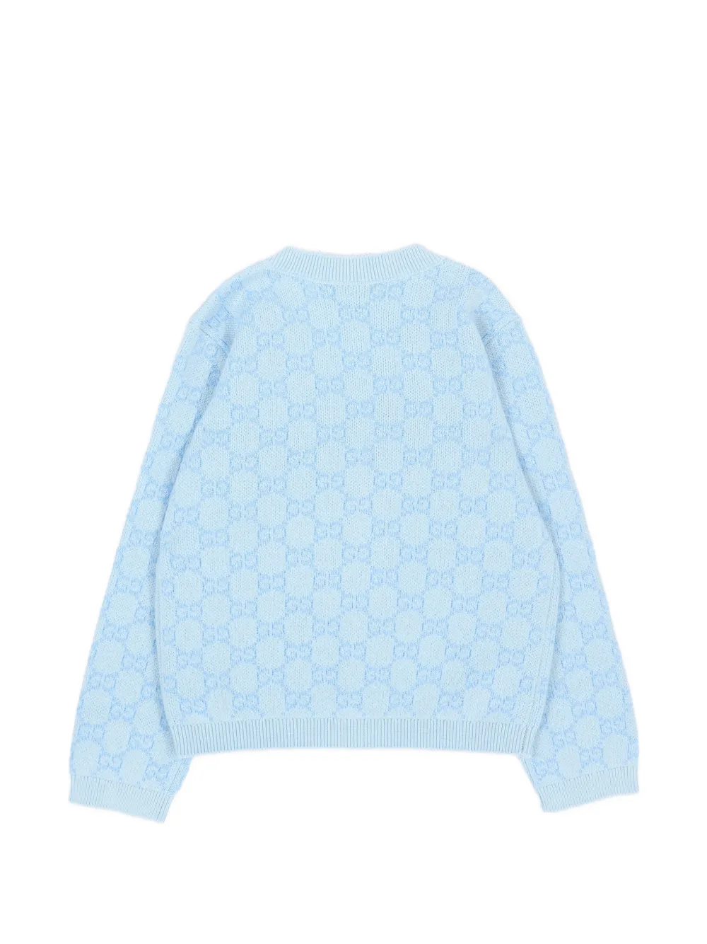 Gucci Kids Vest met GG monogram Blauw