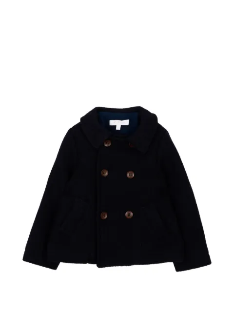 Mariella Ferrari manteau croisé à motif de chevrons