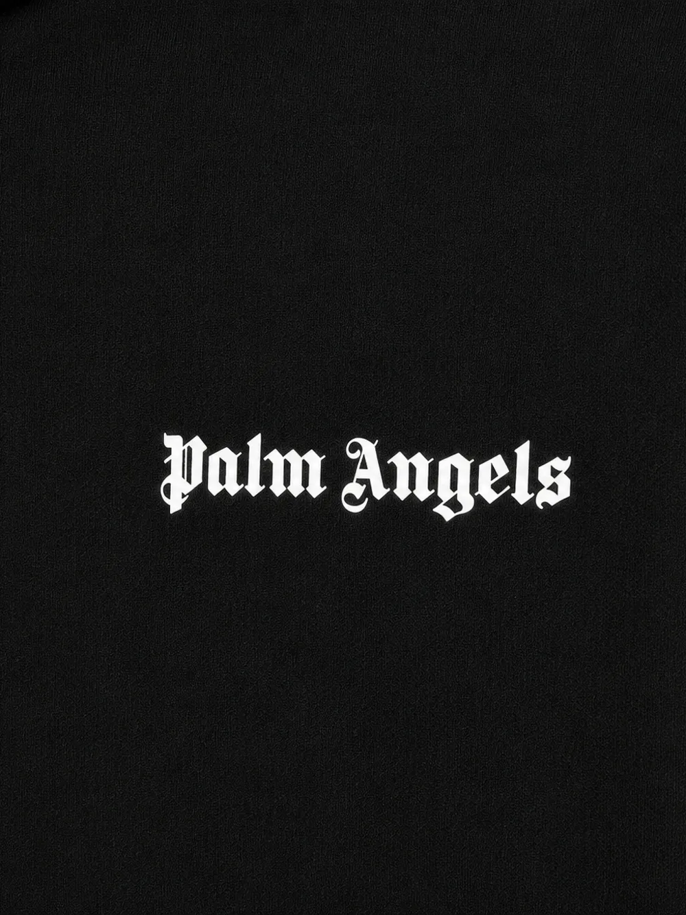 Palm Angels Kids Hoodie met zijstreep Zwart