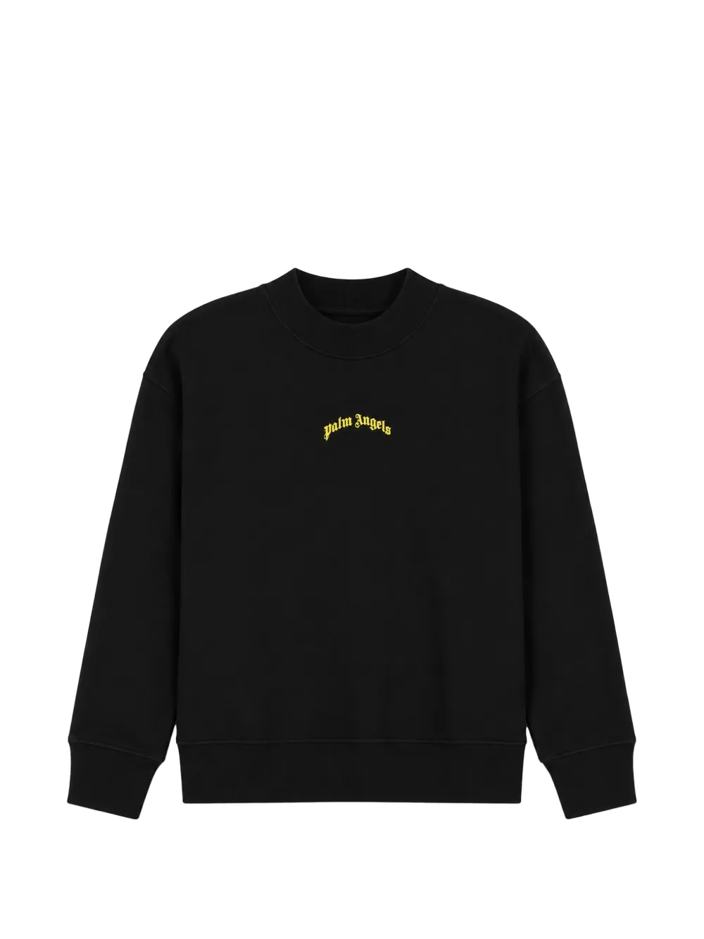 Palm Angels Kids logo-print sweater - Nero