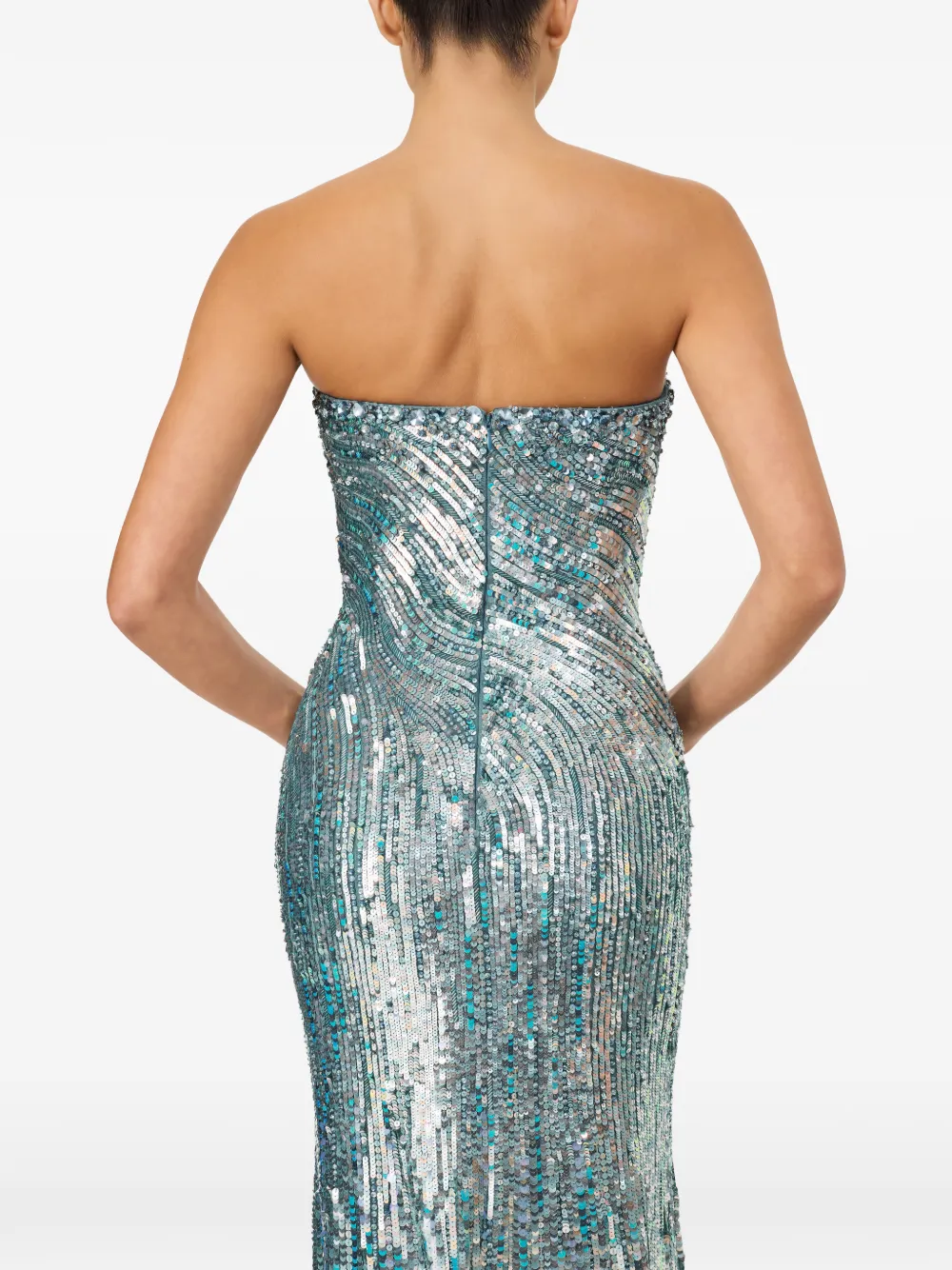 Jenny Packham Helix jurk Blauw