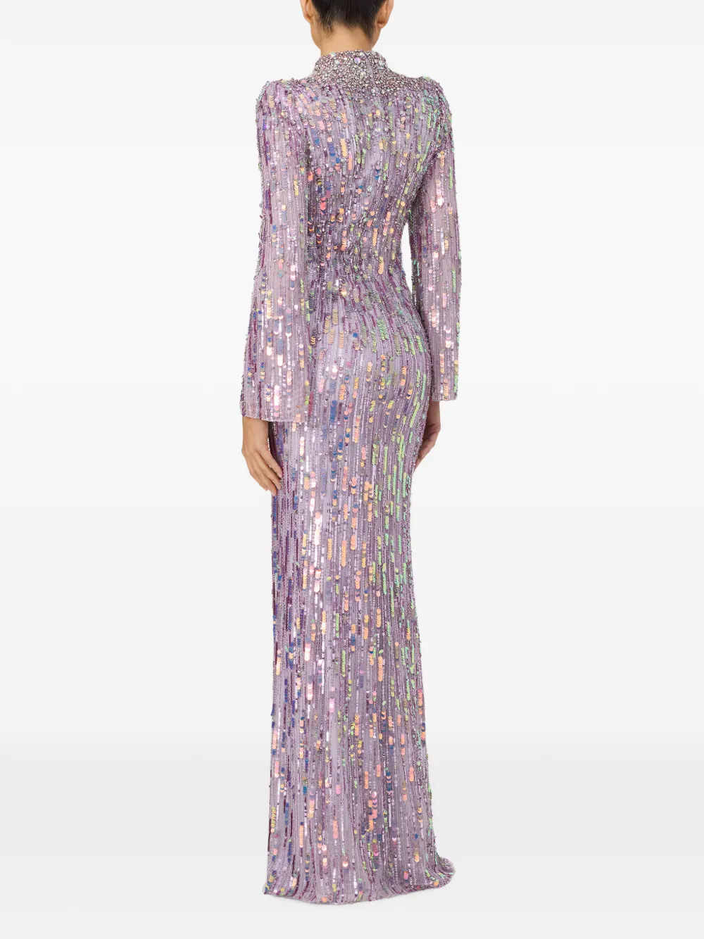 Jenny Packham Zodiac maxi-dress Paars