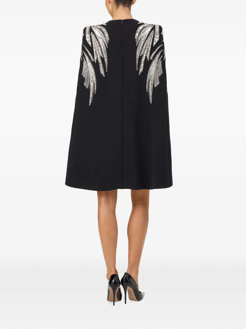 Jenny Packham Starlighter mini-jurk Zwart