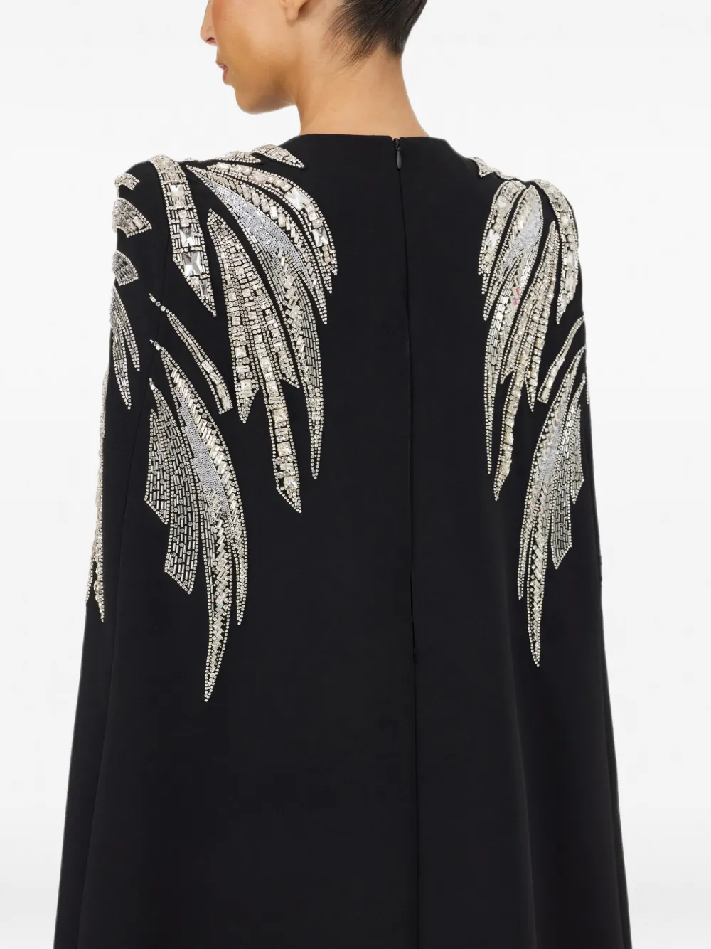 Jenny Packham Starlighter mini-jurk Zwart