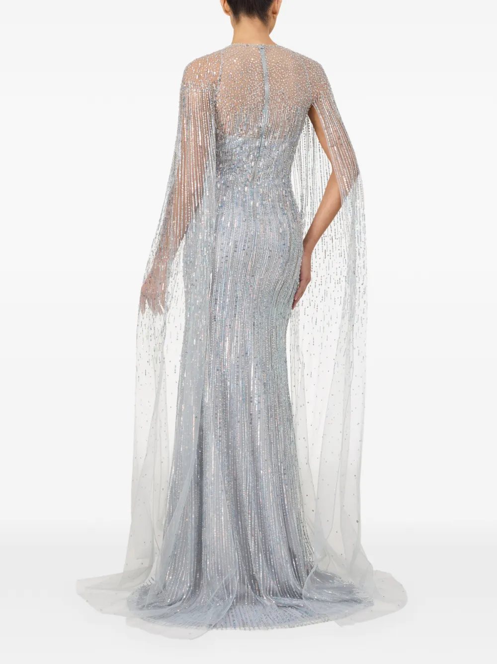 Jenny Packham Cosmic Dust jurk Zilver