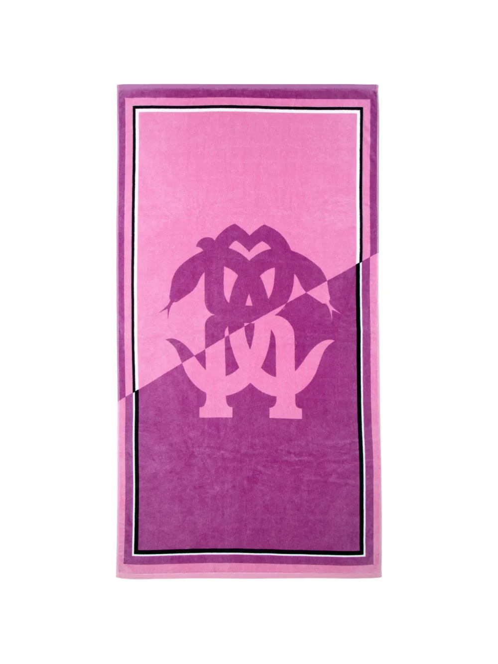Roberto Cavalli Home Mirror Snake bath towel | Towels & Bath Robes | Image 2
