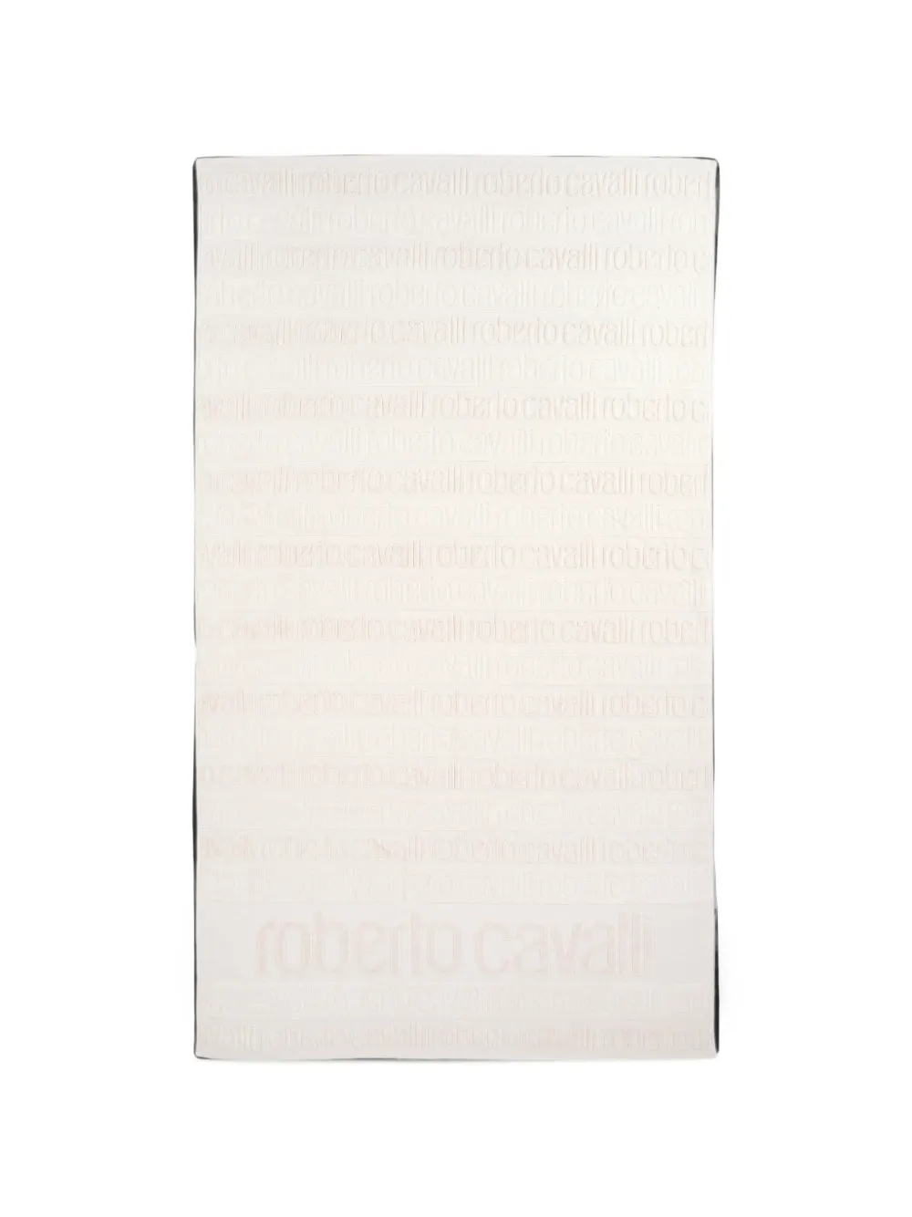 Roberto Cavalli Home Icon beach towel Beige