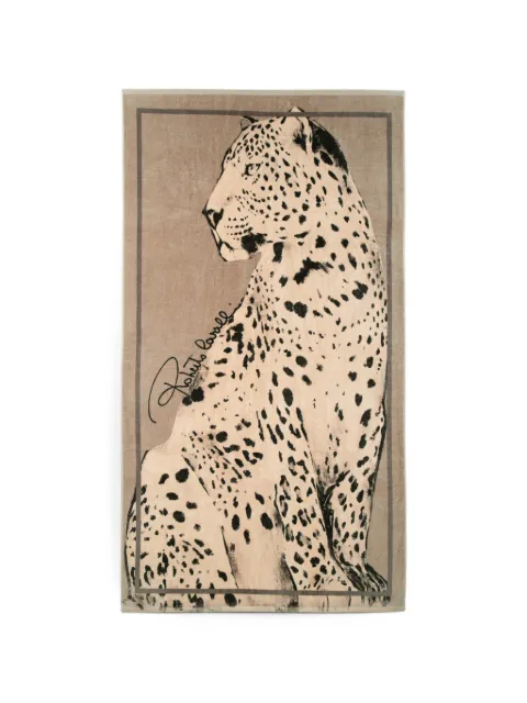 Roberto Cavalli Home Big Cat bath towel
