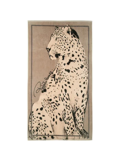 Roberto Cavalli Home toalla de baño Big Cat