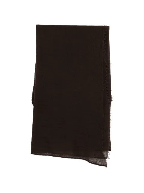 Destin frayed-detail scarf