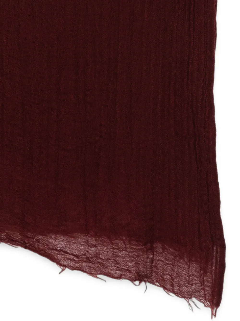 Destin Sjaal met franje detail Rood