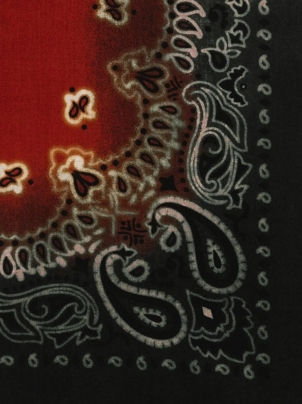 Destin Sjaal met paisley-print Rood