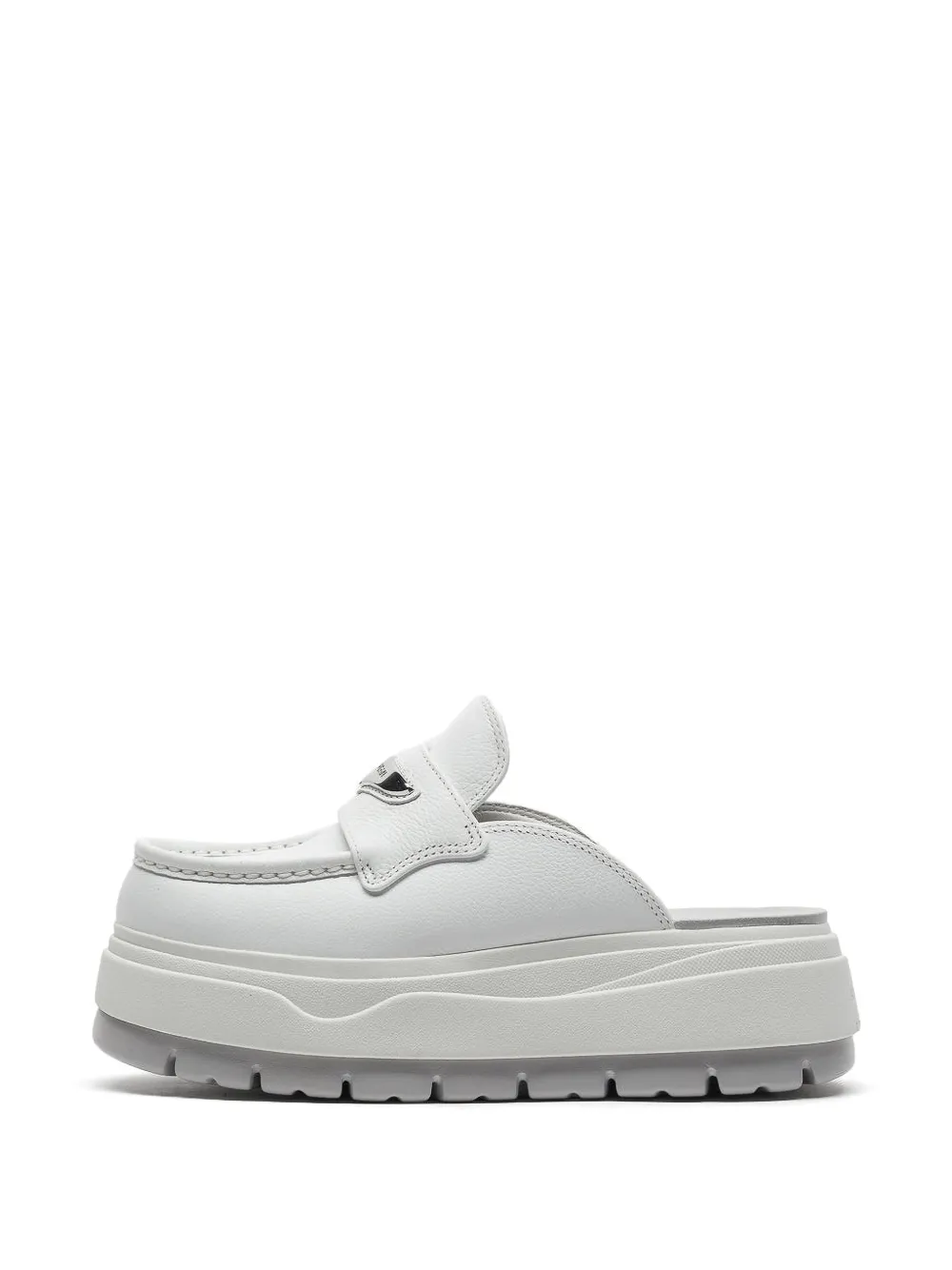 Jordan Air platform mules Wit