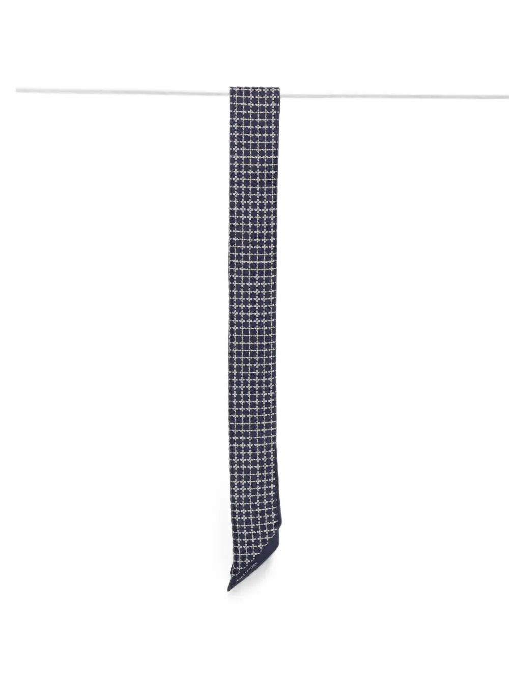 Tagliatore geometric-print scarf - Blau