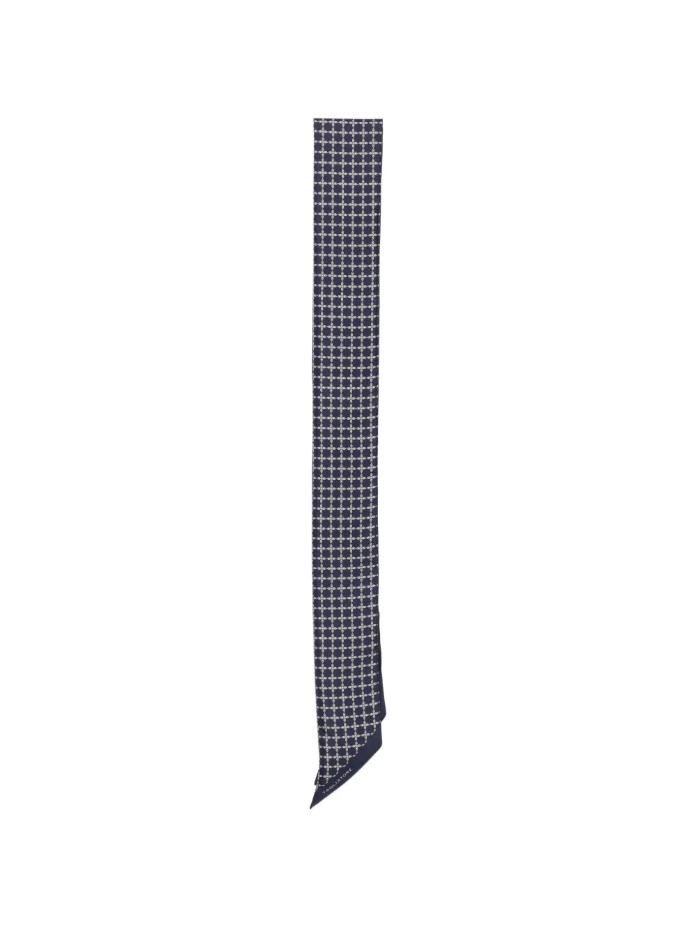 Tagliatore geometric-print scarf - Blu