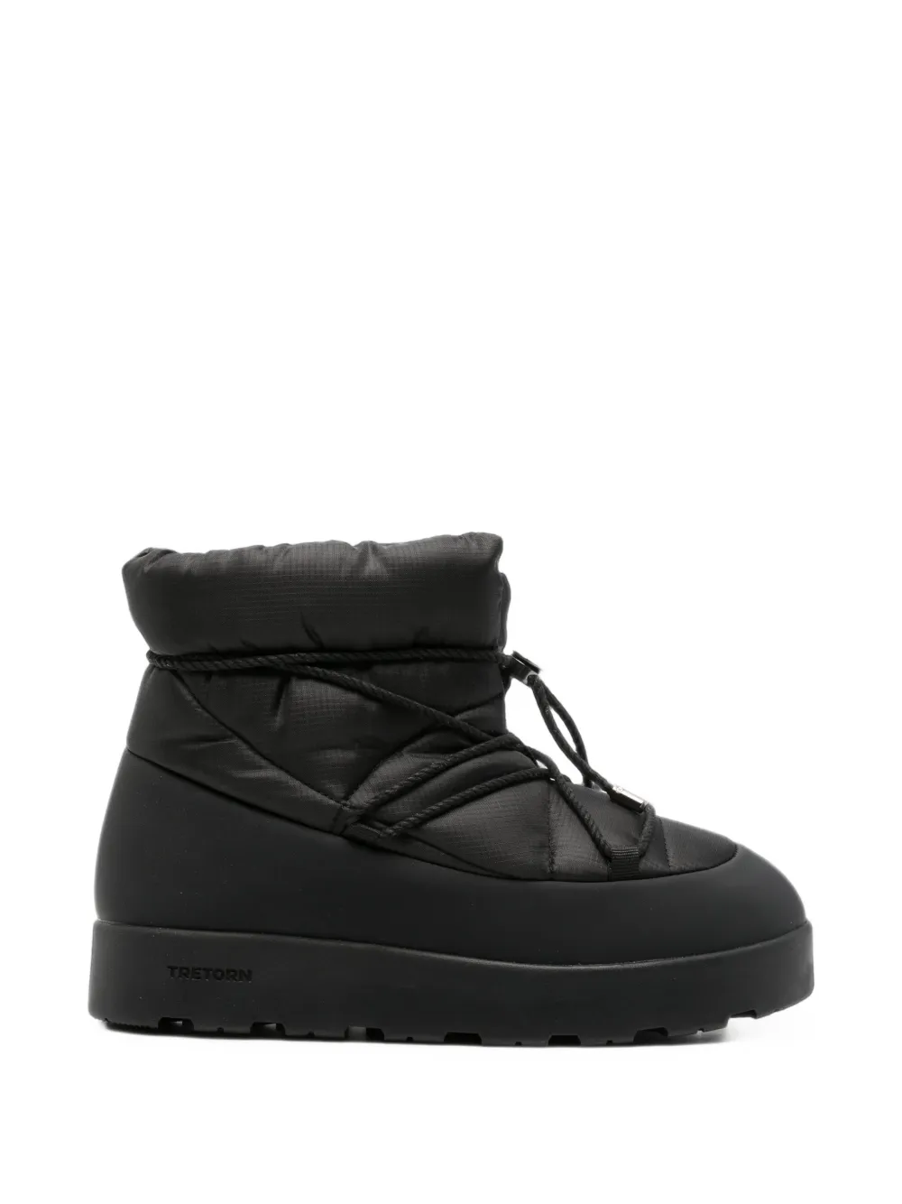Tretorn Iluna Hybrid quilted drawstring boots Zwart