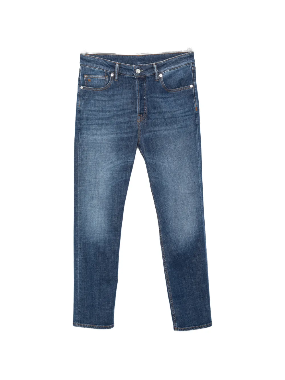 Nine In The Morning Asthor faded-effect jeans - Blu