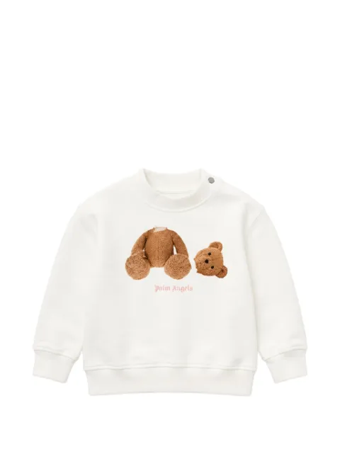 Palm Angels Kids bear-print sweater