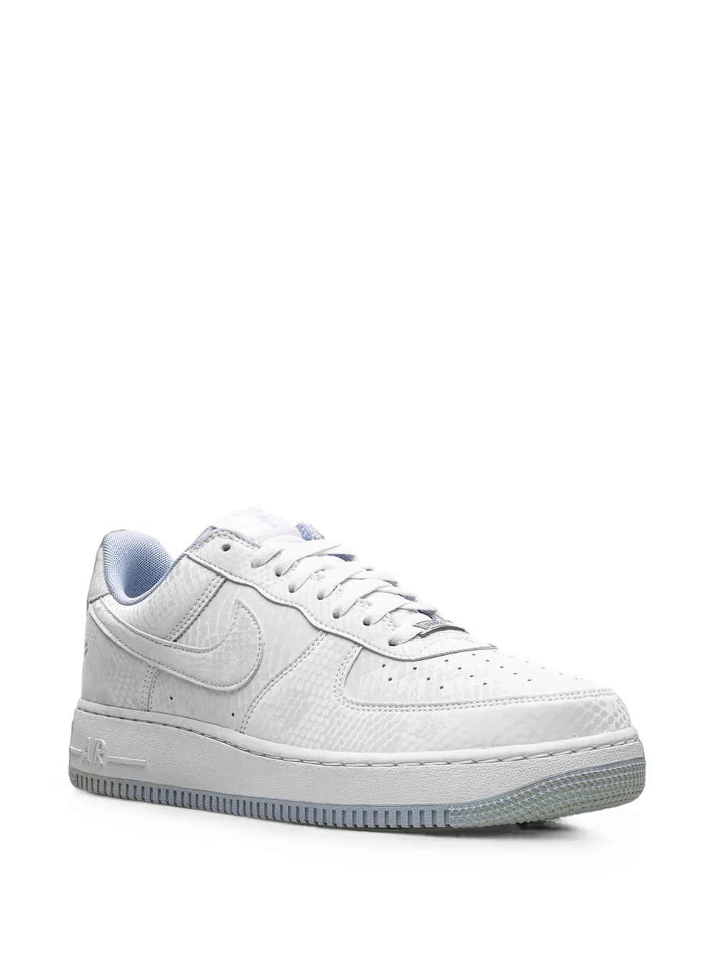 Nike x Kobe Bryant Air Force 1 snakeskin-effect low-top sneakers Wit