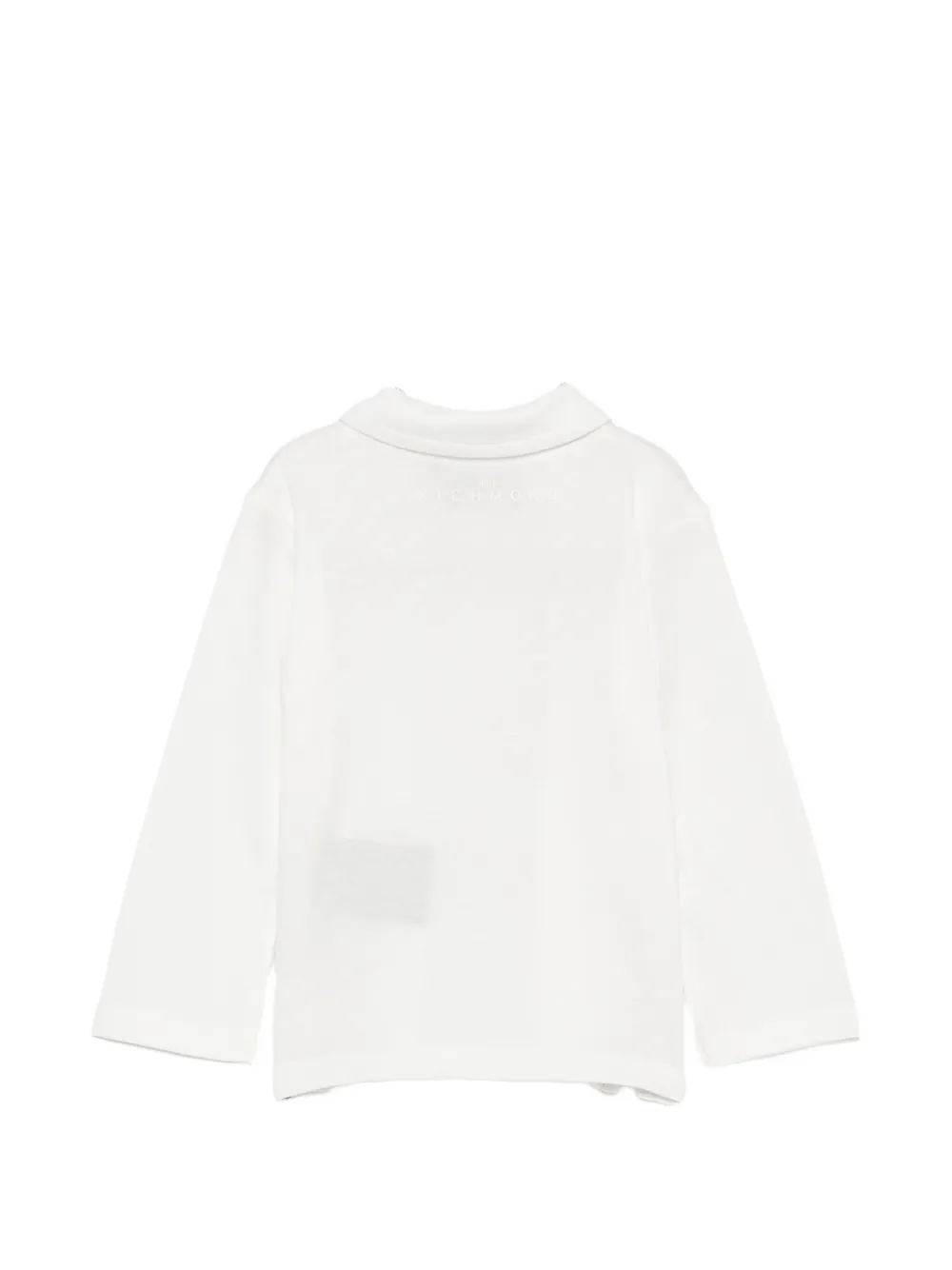 John Richmond Junior Poloshirt met geborduurd logo Wit