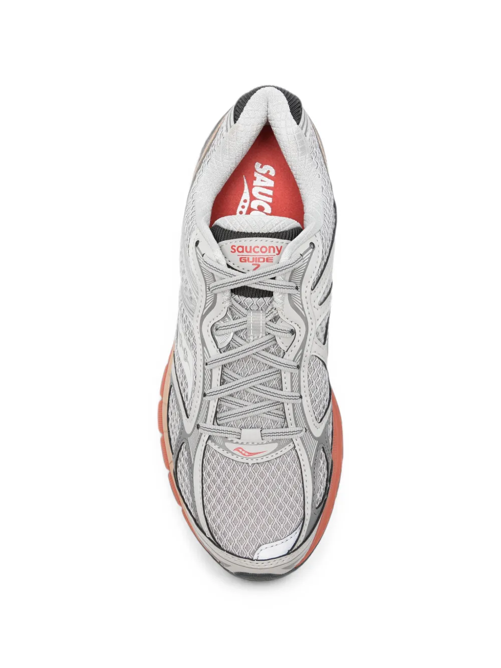 Saucony Guide 7 mesh sneakers Grijs