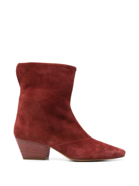 Forte Forte suede pointed-toe ankle boots