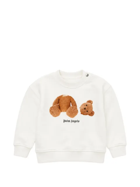 Palm Angels Kids Bear motif sweatshirt