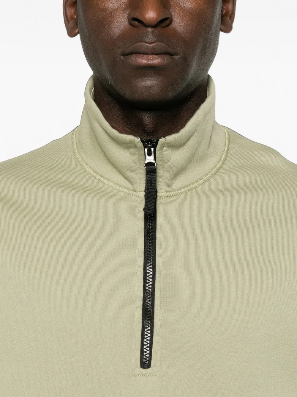 Stone Island Trui met logopatch Groen