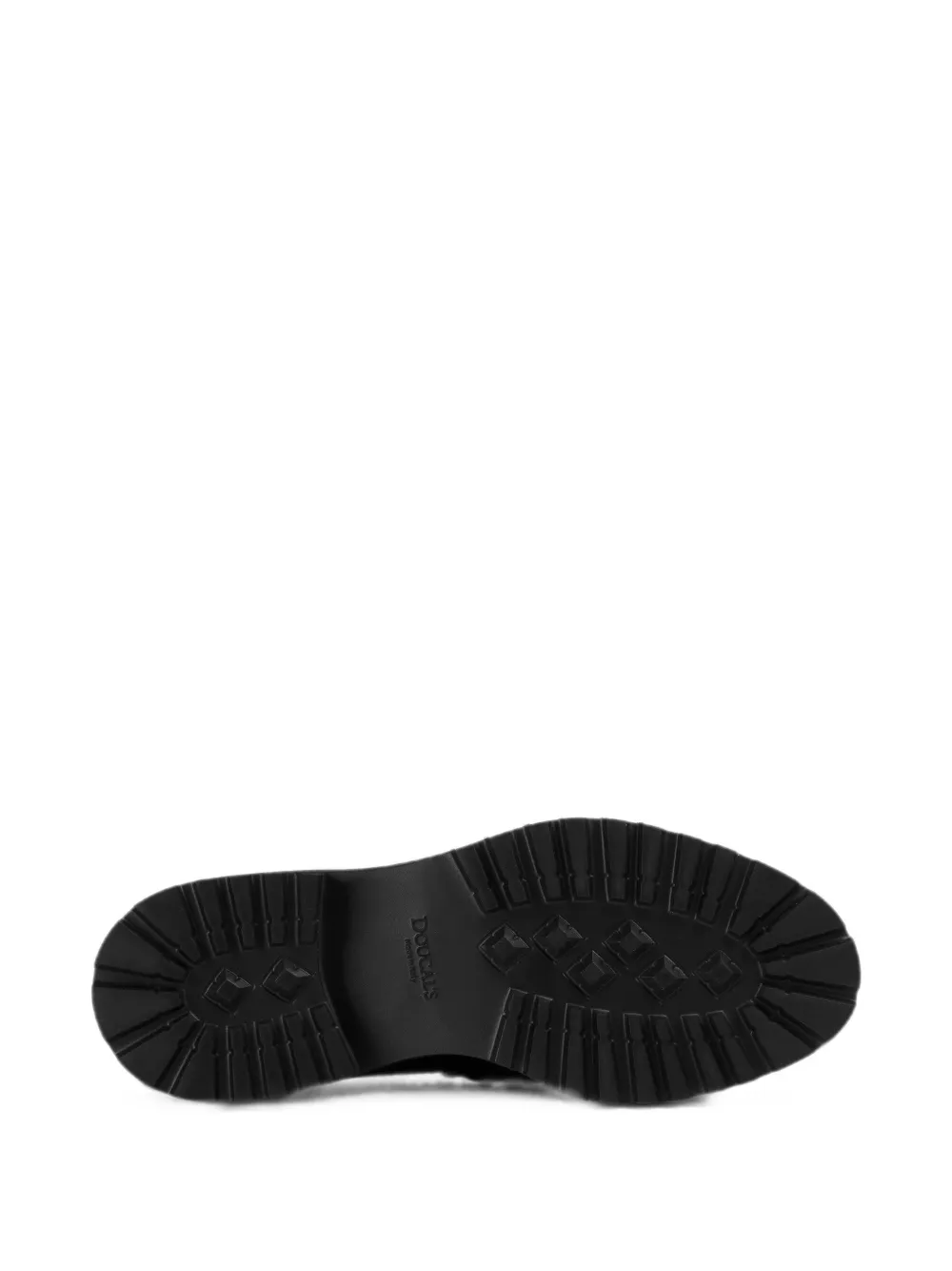 Doucal's brogue-detail ankle boots Zwart