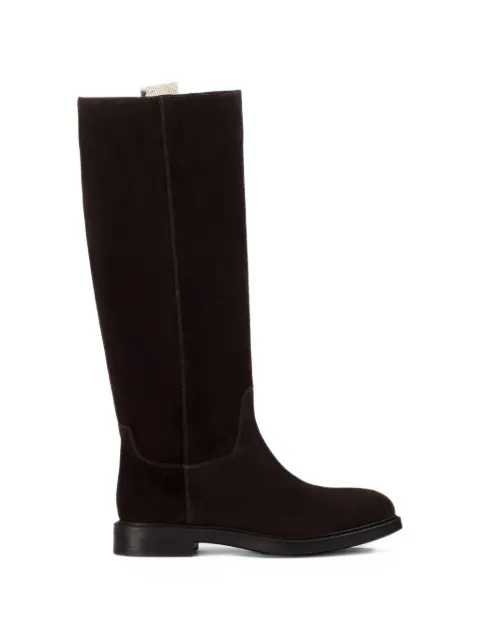 Doucal's knee-high leather boots