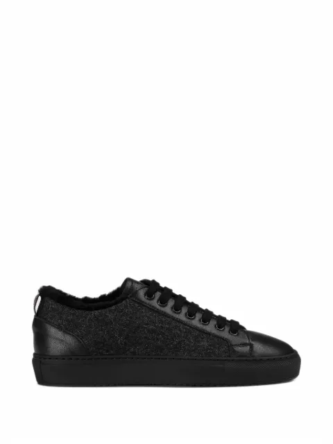 Doucal's leather low-top sneakers