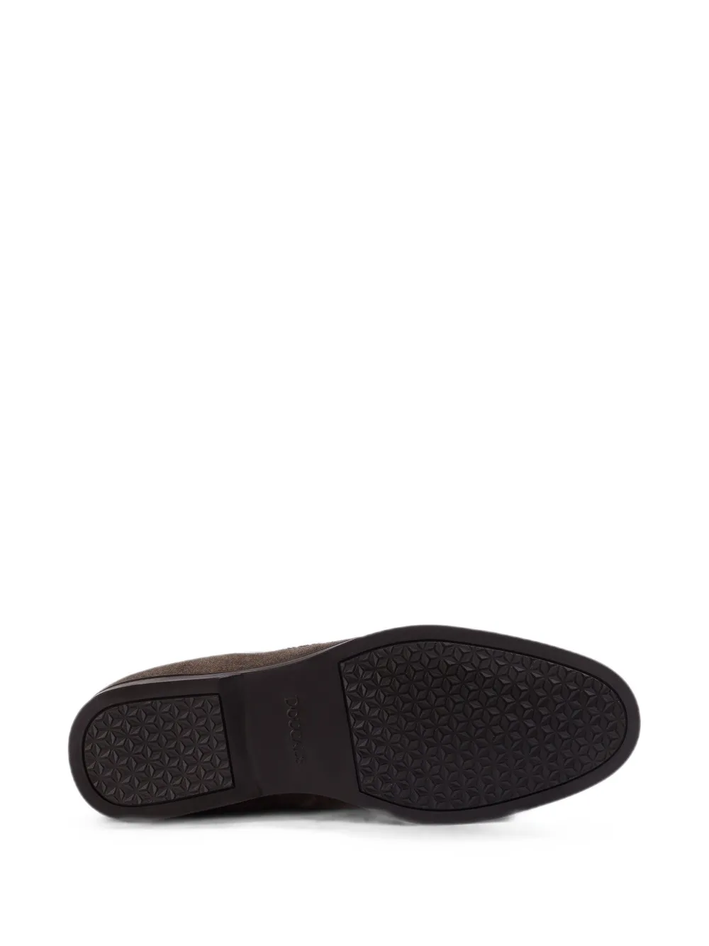 Doucal's Loafers met lammy afwerking en kwastje Bruin