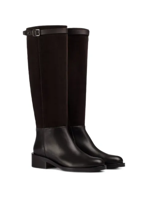 Doucal's buckle-detail knee-high boots