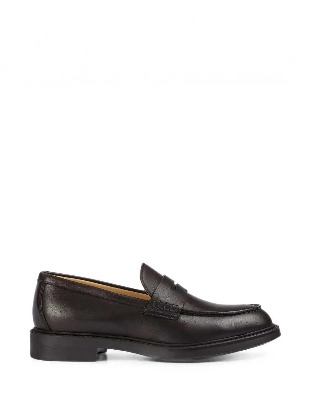 Doucal's leather loafers - Marrone