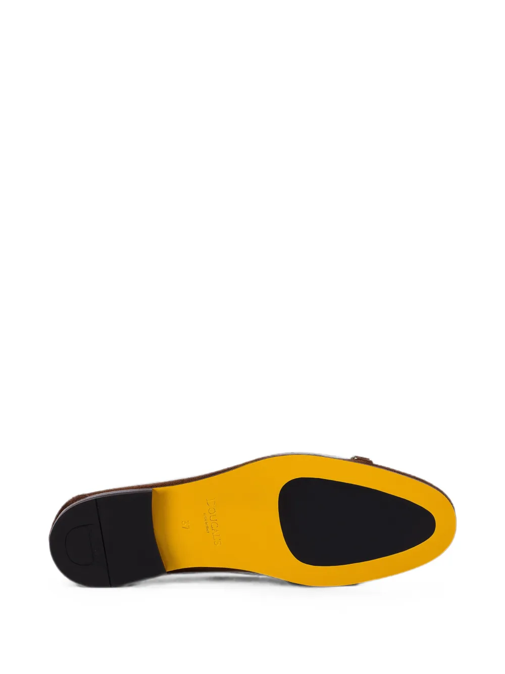 Doucal's Suède loafers met dubbele gesp Bruin