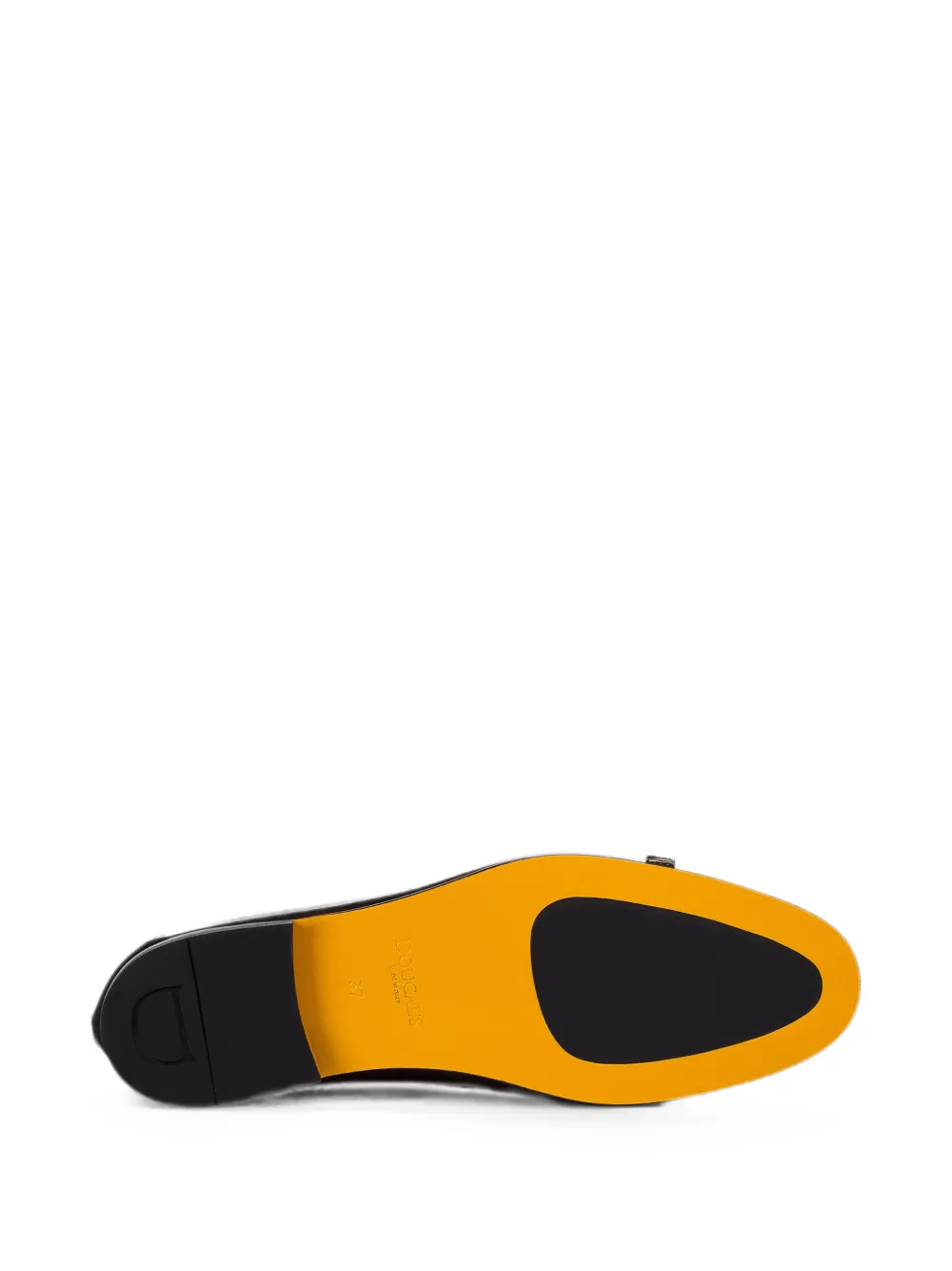 Doucal's Suède loafers met dubbele gesp Zwart