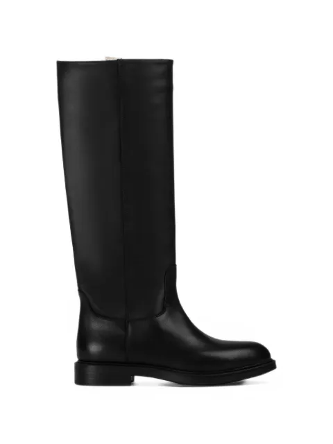 Doucal's leather knee-high boots