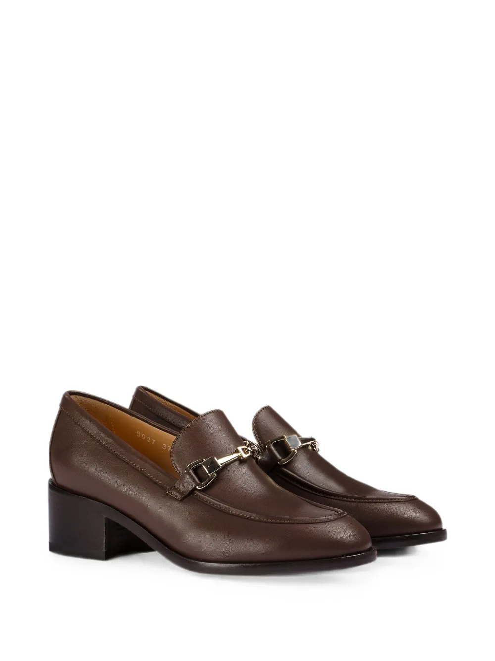 Doucal's Horsebit leren loafers Bruin