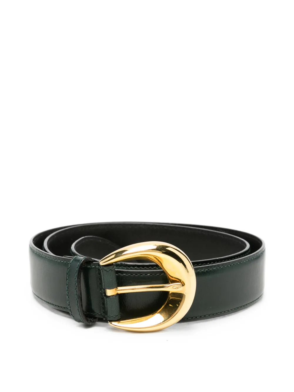 Ferragamo Pre-Owned Cintura con fibbia anni '80 - Verde