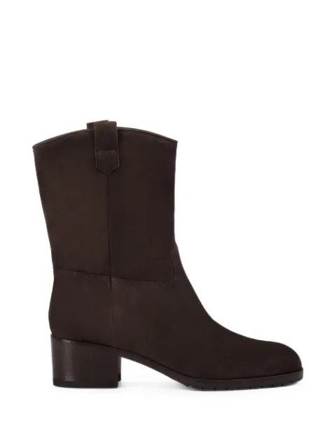Doucal's suede pull-tab boots