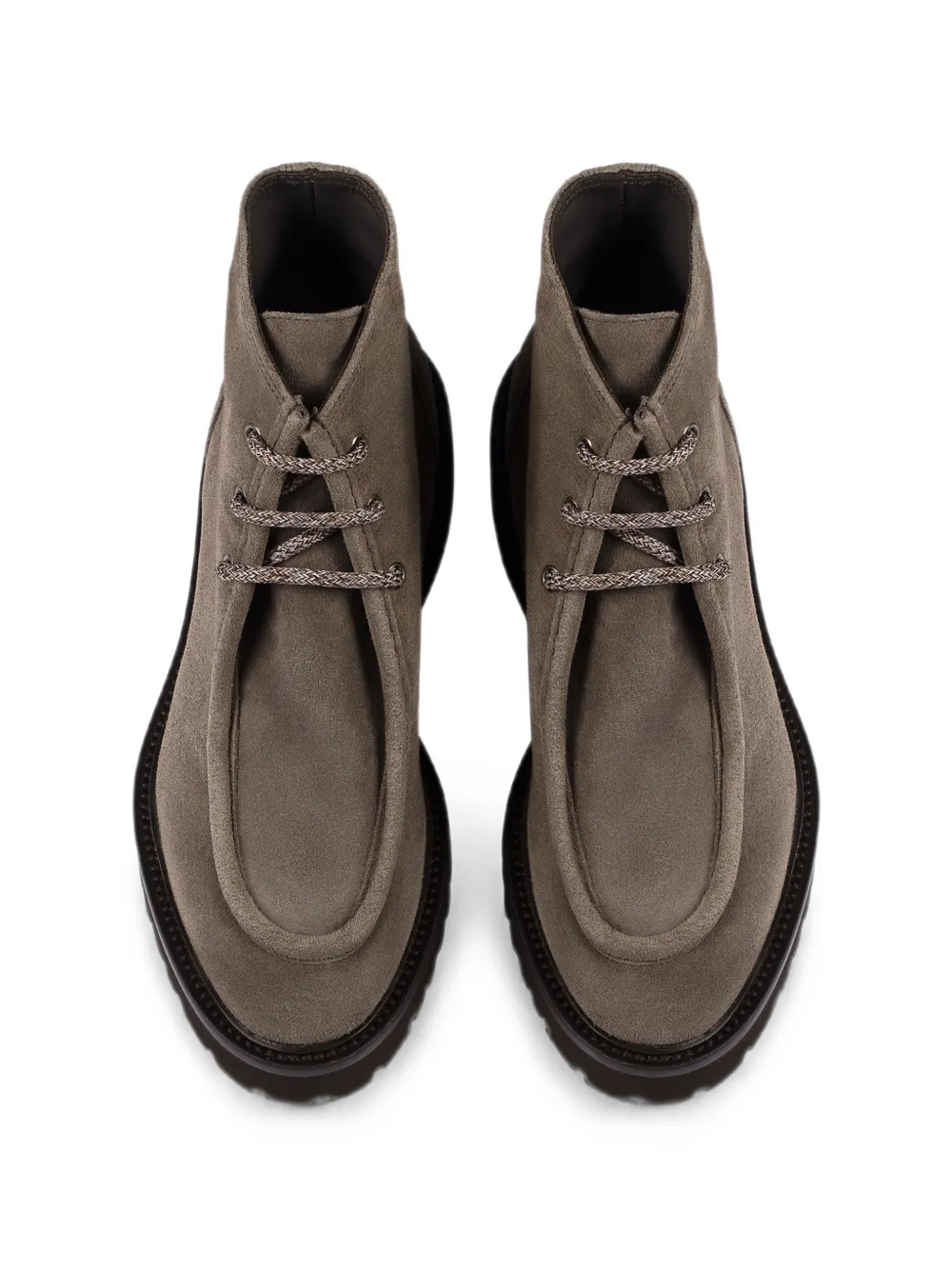 Doucal's suede chukka boots Grijs